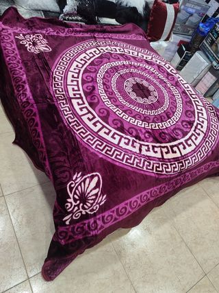 Oferta manta terciopelo Dos kilos 