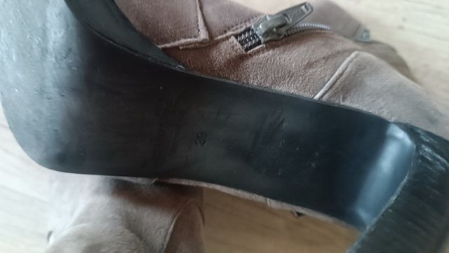 Botines grises,talla 39