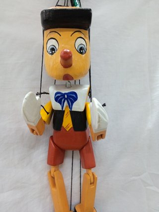 PINOCHO 31,2 CMS MADERA HECHO A MANO