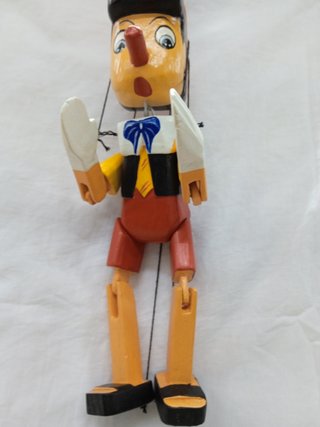 PINOCHO 31,2 CMS MADERA HECHO A MANO