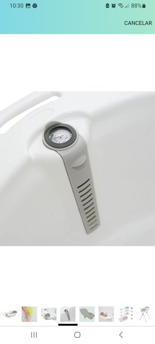 Bañera bebé con soporte olmitos