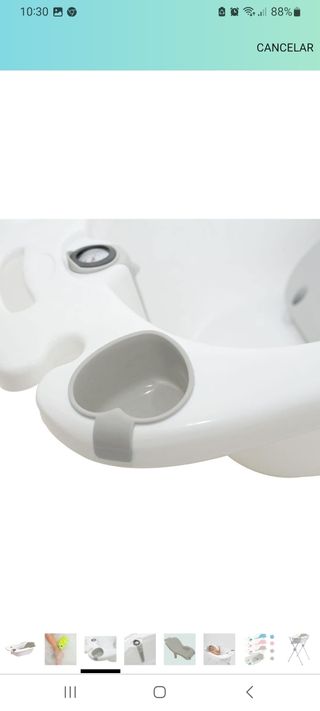 Bañera bebé con soporte olmitos