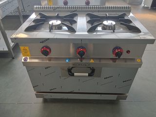 COCINAS INDUSTRIALES A GAS CON MESA Y HORNO
