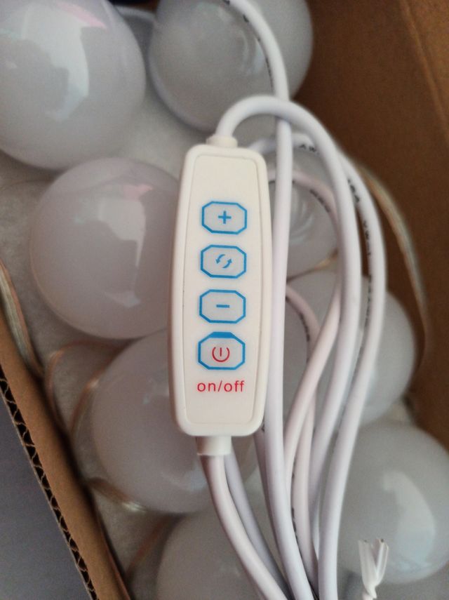 Luces LED para espejo