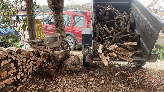 Venta de leña a domicilio