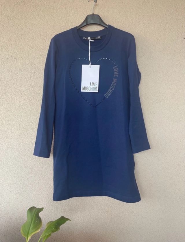 Vestito in felpa Love Moschino 