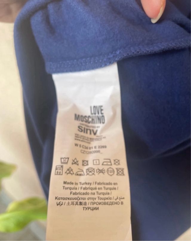 Vestito in felpa Love Moschino 