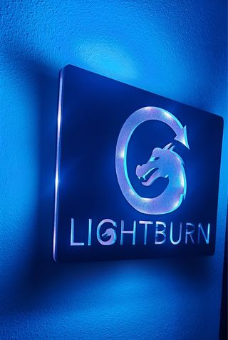 Logo lightburn led