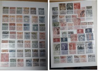 Lotto di oltre 400 Francobolli Italia Regno usati.