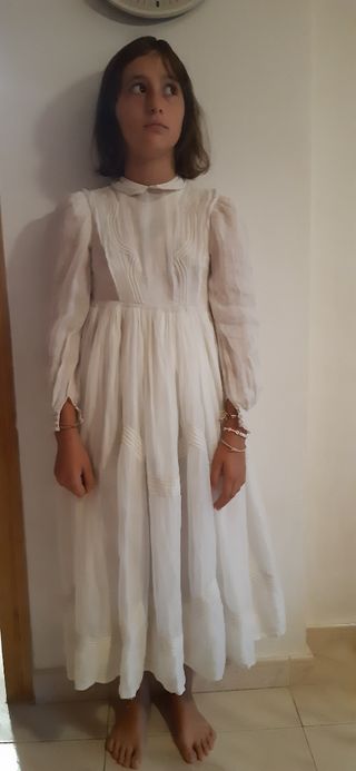 Vestido niña antiguo 