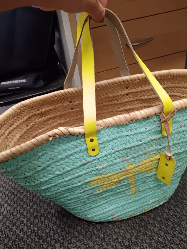 Cesto multiusos libélula comprado en tienda local