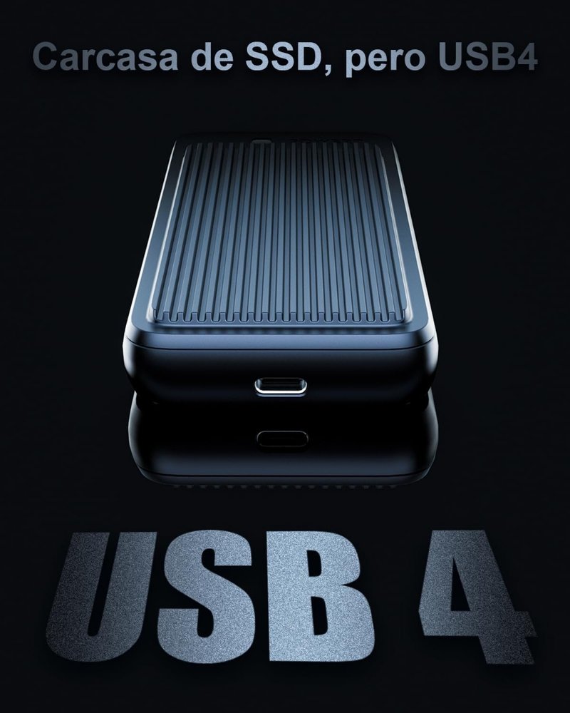 Caja SSD USB 4 M.2 de 40 Gbps afbeelding 8