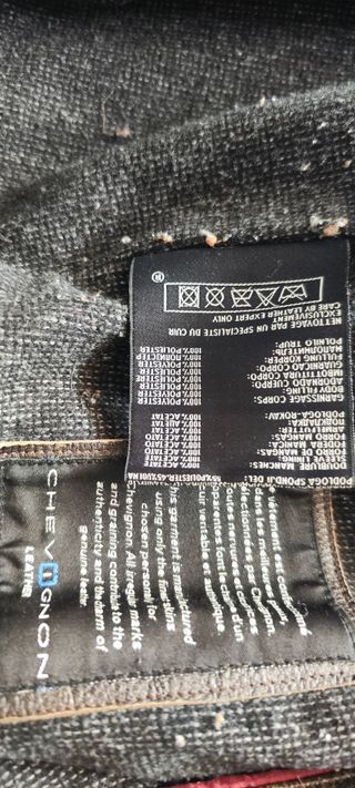 Chaqueta de piel vintage chevignon