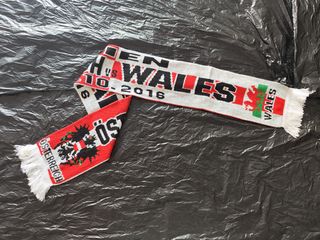 Bufanda fútbol Austria Vs Wales