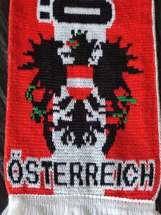 Bufanda fútbol Austria Vs Wales