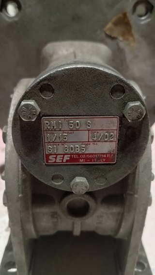 Riduttore SEF RMI 50S Rapporto 1/15