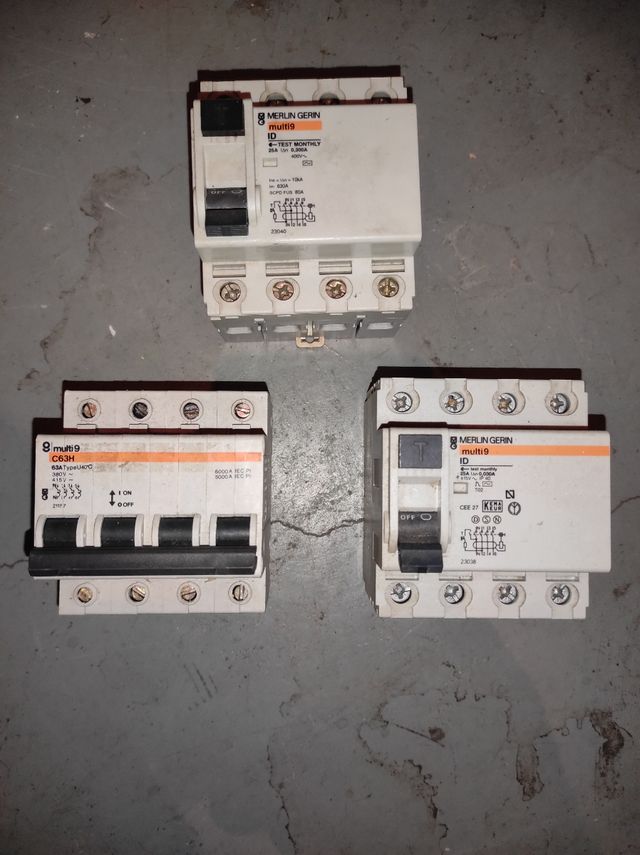 Magnetotermico y diferenciales