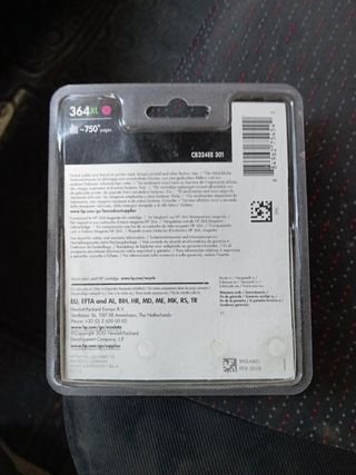 Cartucho tinta HP 364 XL