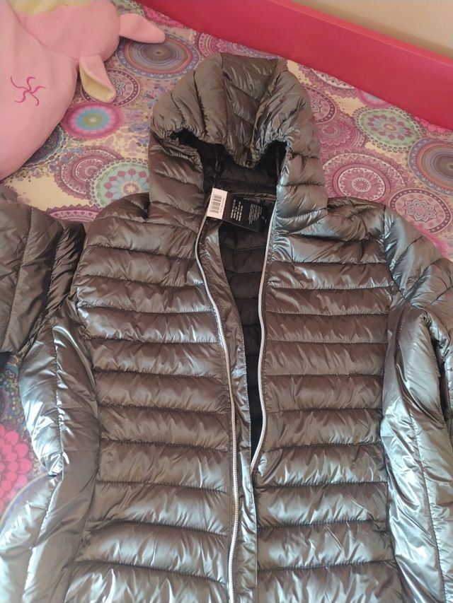 Chaqueta gris perla tallaM nueva