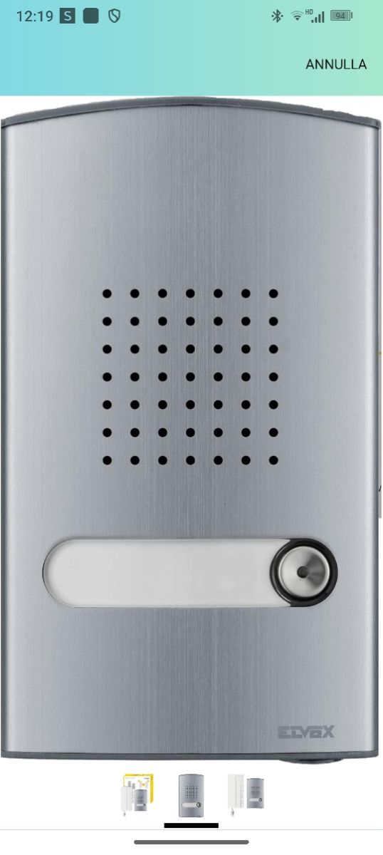 Citofono Elvox 2 fili