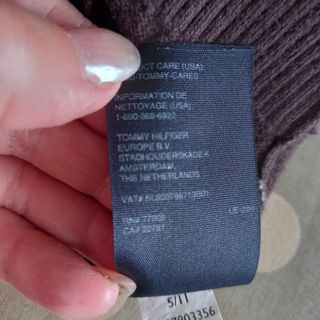 Maglia scolo V Tommy Hilfiger L