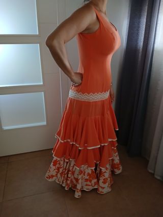 Traje de flamenca 