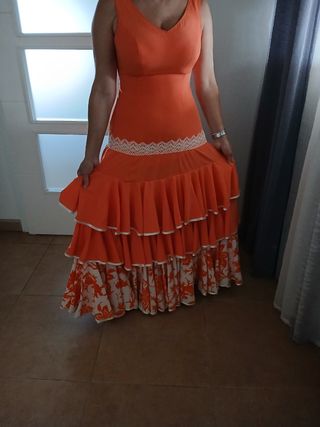 Traje de flamenca 