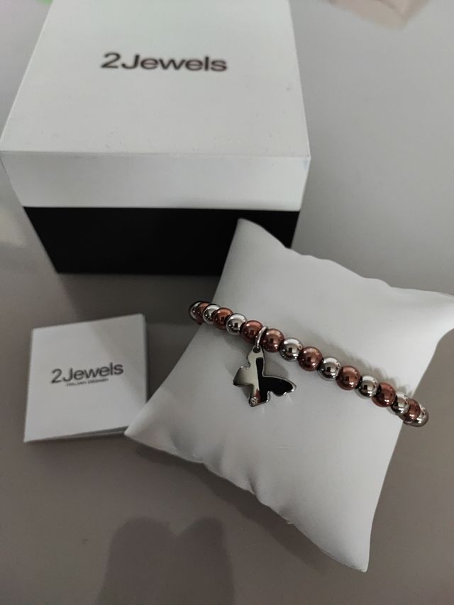Bracciale in acciaio 2 Jewels