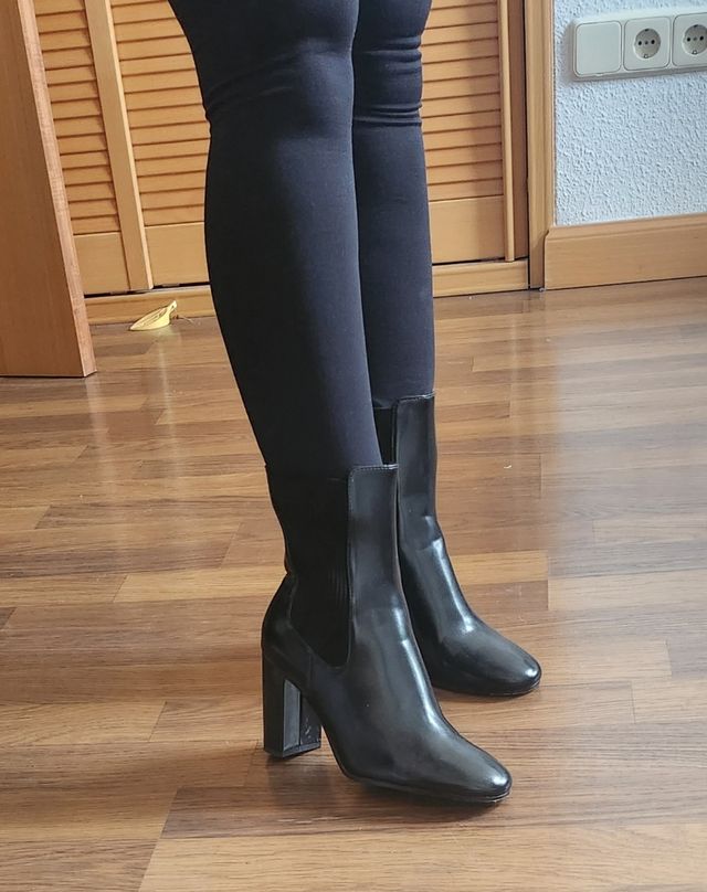Botines negros