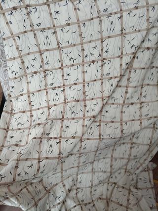 Trozo de tela con estampado