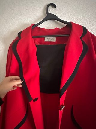 Americana roja Alexis talla 50