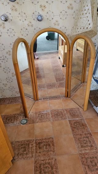 Mobili bagno in bamboo e vimini