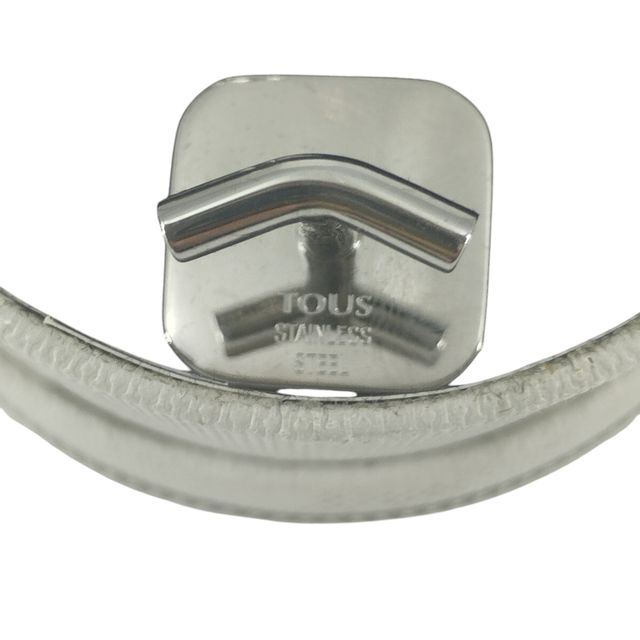 Gemelos acero esterilla cuadrado marca Tous