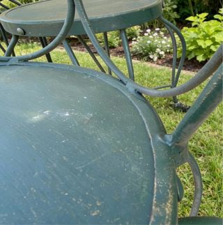 Juego 4 sillas de jardin