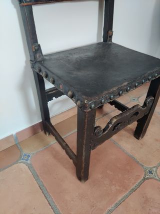 Antigua silla castellana