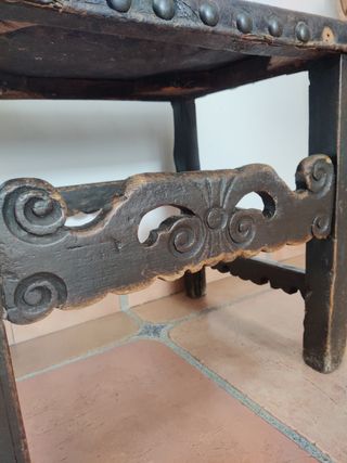 Antigua silla castellana