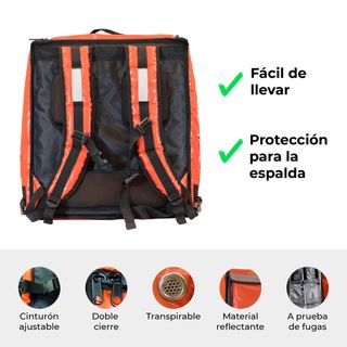 Mochila para Entregas Delivery – Motocicleta Ryder