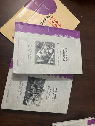 lote Libros psicologia UNED y otros