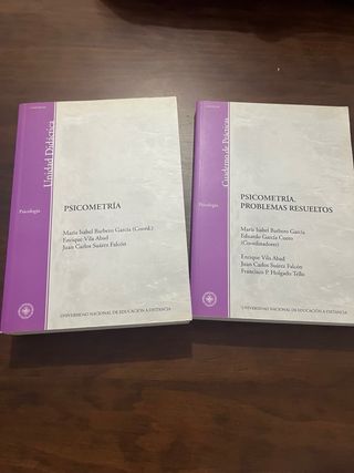 lote Libros psicologia UNED y otros