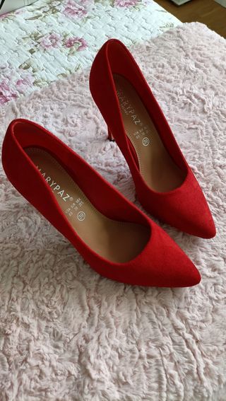 Zapatos rojos Marypaz