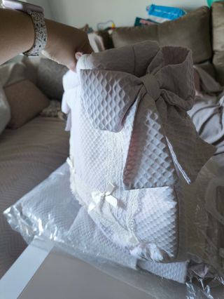Funda capazo/silleta con bolso a juego