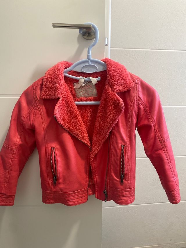 cazadora losan roja niña