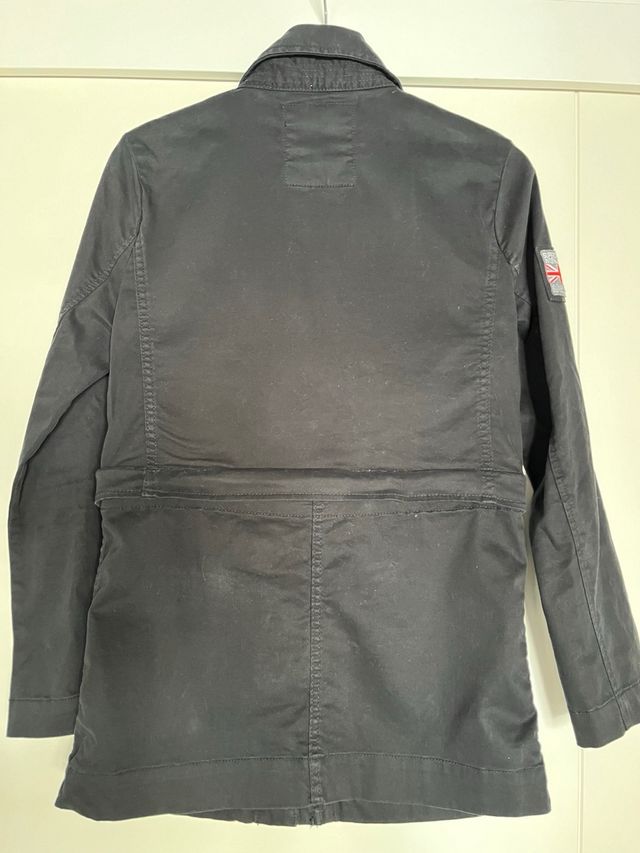 Cazadora negra desmontable  Superdry