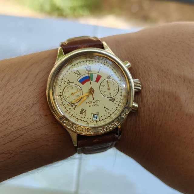 Reloj poljot cuerda manual 