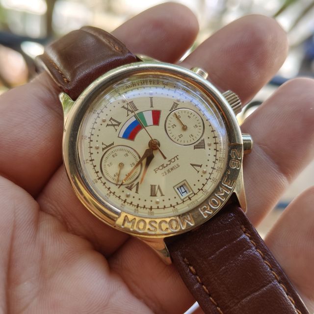 Reloj poljot cuerda manual 