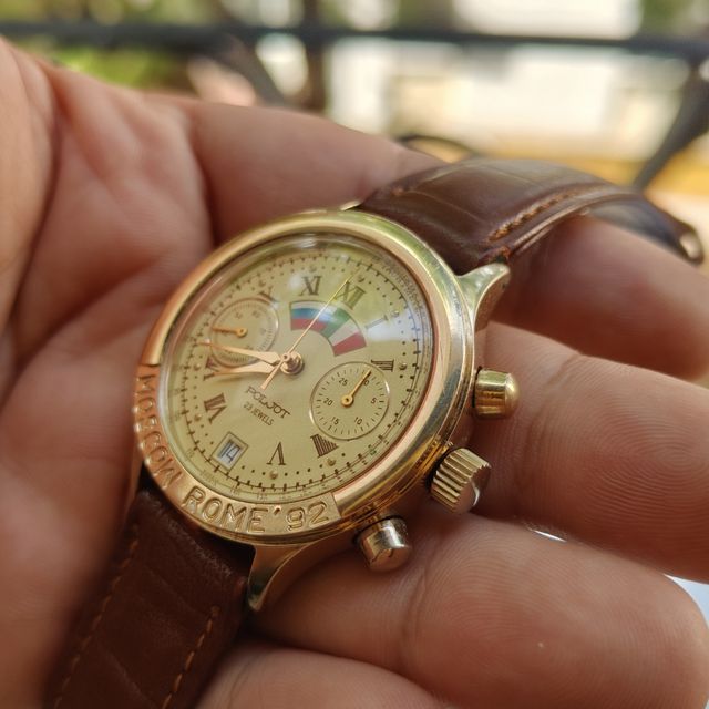 Reloj poljot cuerda manual 