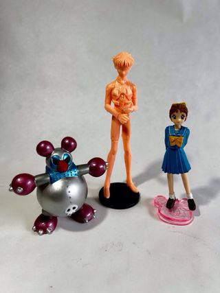 Figure giapponesi manga rimovibili