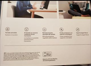 Teclado iPad pro 12'9-inch