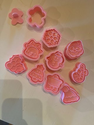 Formine, stampi per biscotti Natale