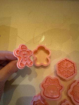 Formine, stampi per biscotti Natale